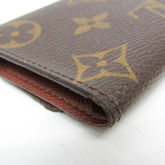 Louis Vuitton Monogram Key Holder 6 M62630 Men,Women Monogram Key Case Brown
